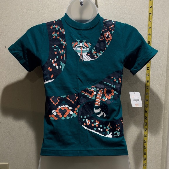 Gymboree Teal Snake Graphic Tee - Picture 1 of 4